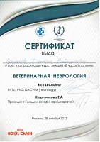 Список сертификатов