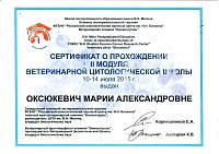 Список сертификатов