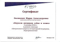 Список сертификатов